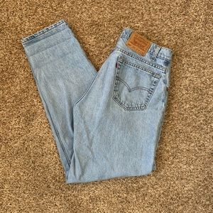 Levi’s men tapered jeans 34x32